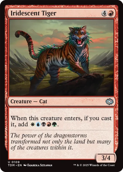 Iridescent Tiger